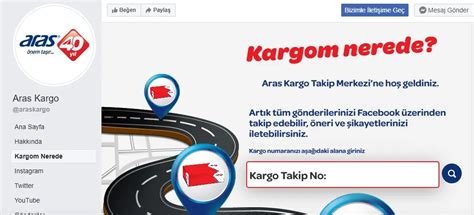 Aras Kargo Takip Gönderi Sorgulama: Kargom Nerede?.